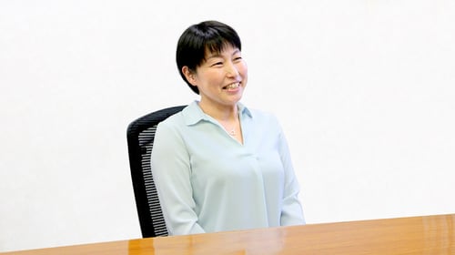 インタビュー風景