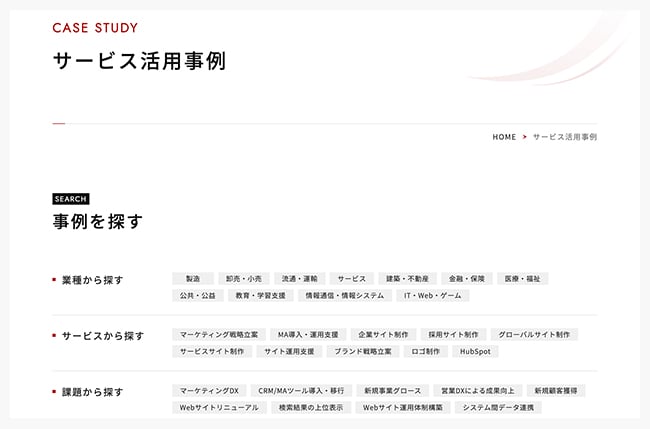 サービス活用事例