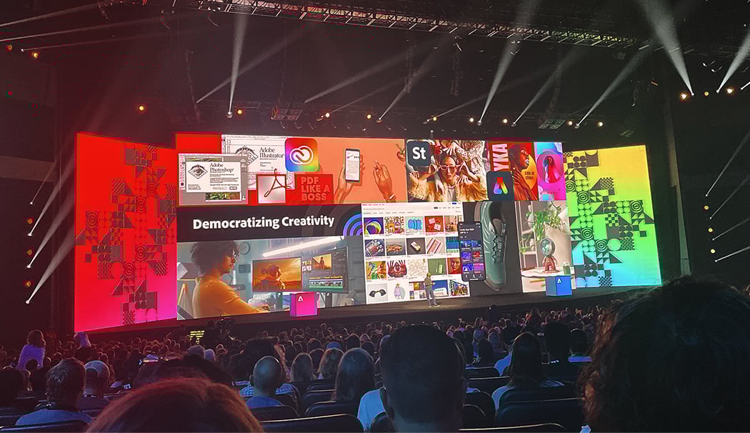 AdobeMAX2022inロサンゼルス開催の様子