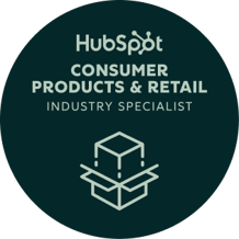 Consumer Products & Retail Badge Large