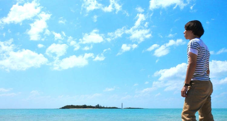 宮古ブルーの海