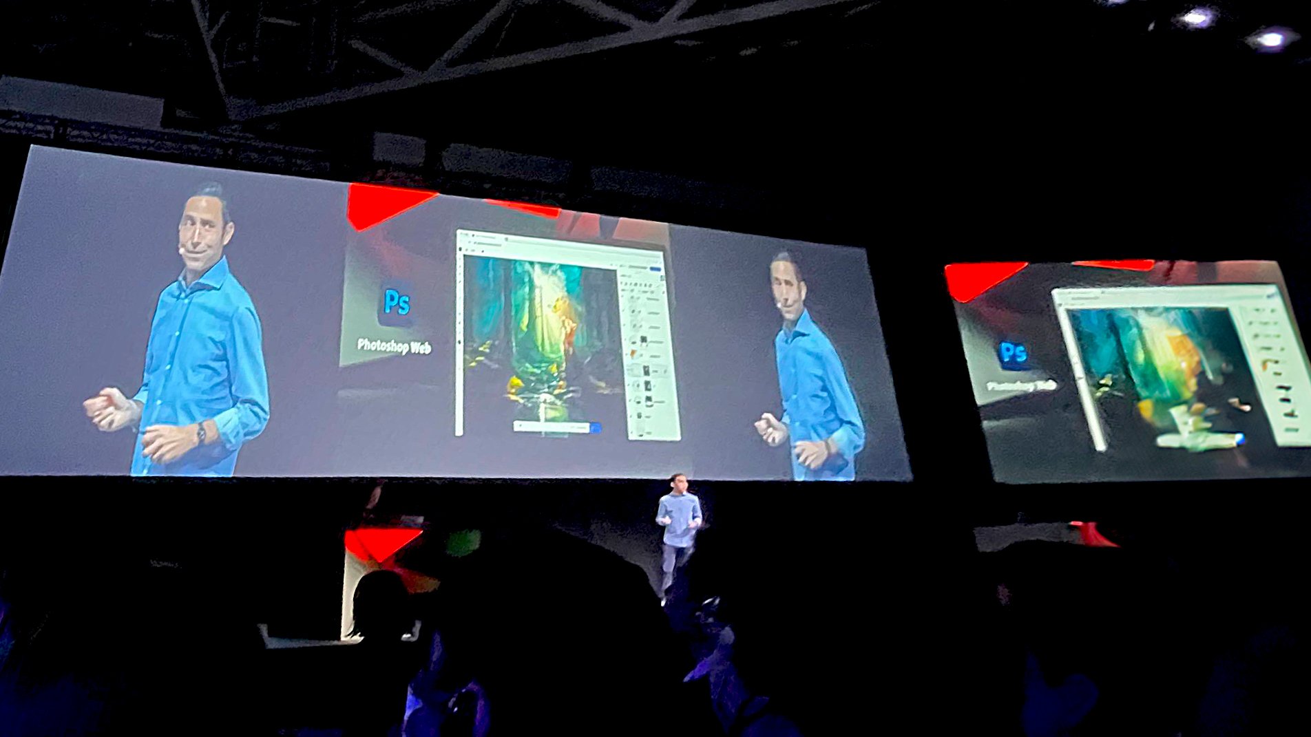 Adobe MAX Japan 2023 Keynoteセッション風景