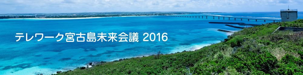 テレワーク宮古島未来会議2016