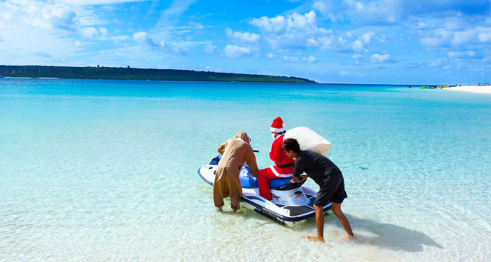 Blue Christmas from Miyakojima